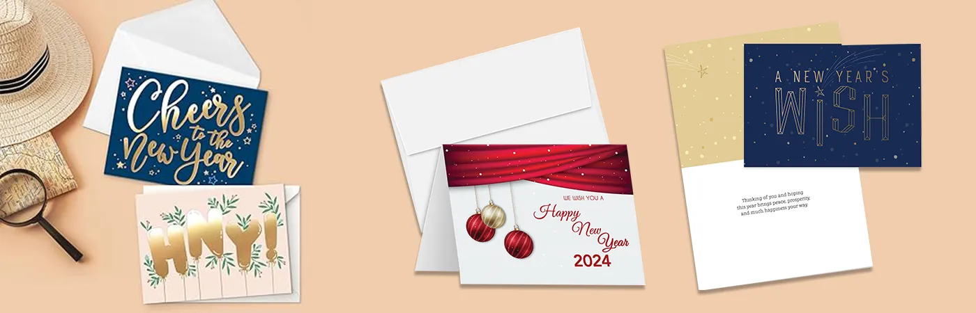 Greeting Cards for New Year’s Day 2024
